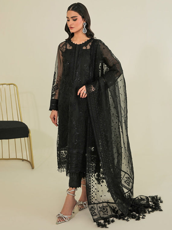 Baroque Multi Embroidered Fancy Collection (UF-235)