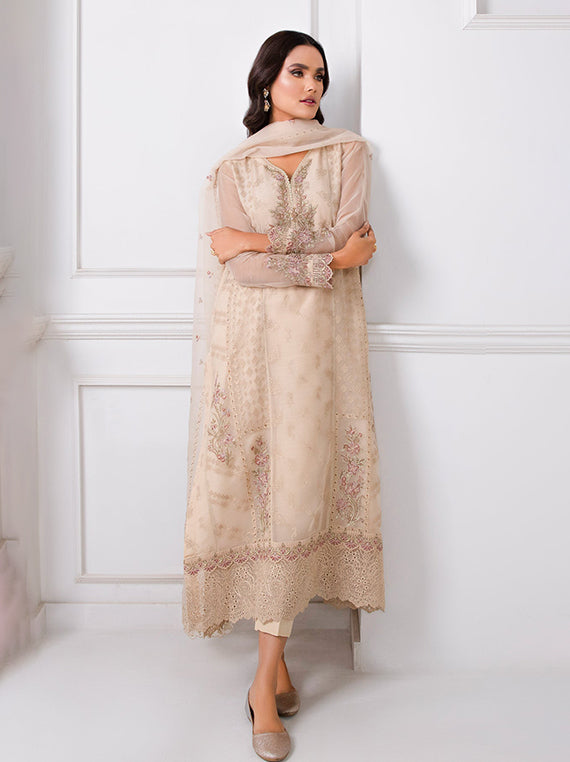Baroque Multi Embroidered Fancy Collection (UF 282)