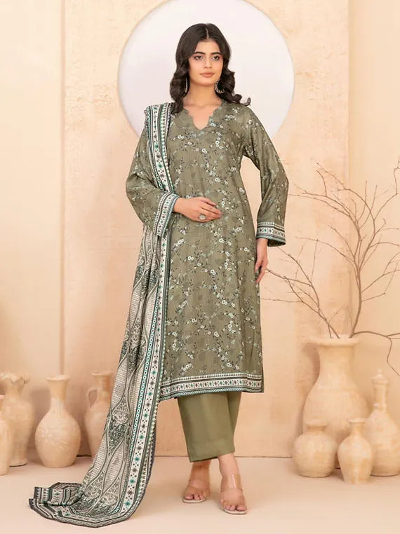 Baseera Printed Staple Collection 2025 By Tawakkal Fabric (D5338)