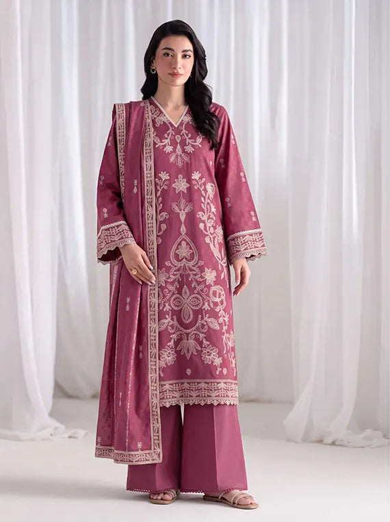 Bella Bilss by Fantak Unstitched Dobby Dhanak Collection'26 V-554
