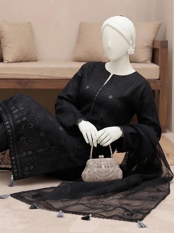 Bella by ABC Embroidered Karandi Unstitched Collection'26 V-05 (D-01)
