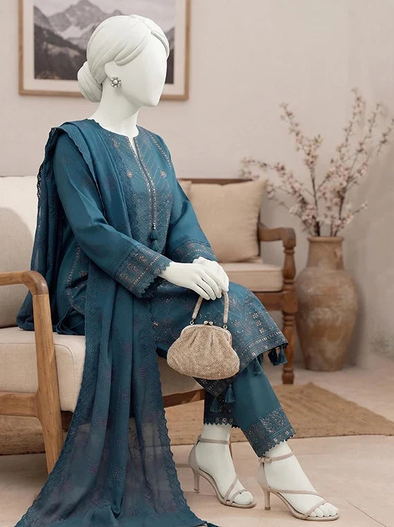 Bella by ABC Embroidered Karandi Unstitched Collection'26 V-05 (D-02)