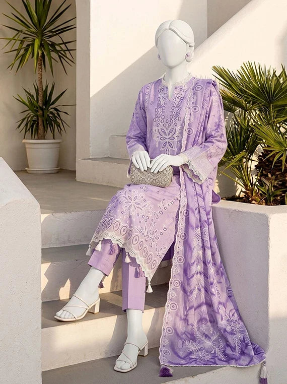 Bhanwar by ABC Winter Embroidered Slub Collection'26 (D-10)