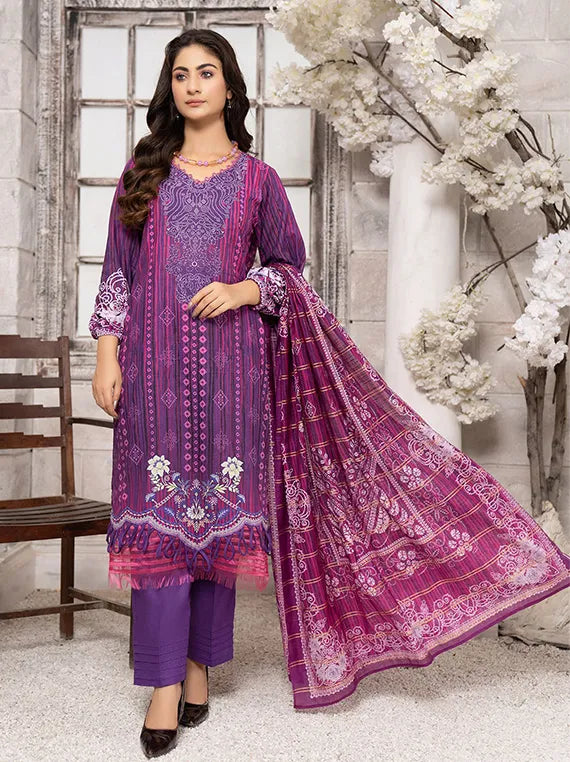 Bin Rafiq Printed Lawn Collection 2024 Vol-02 By Sitara Studio (D-2317)