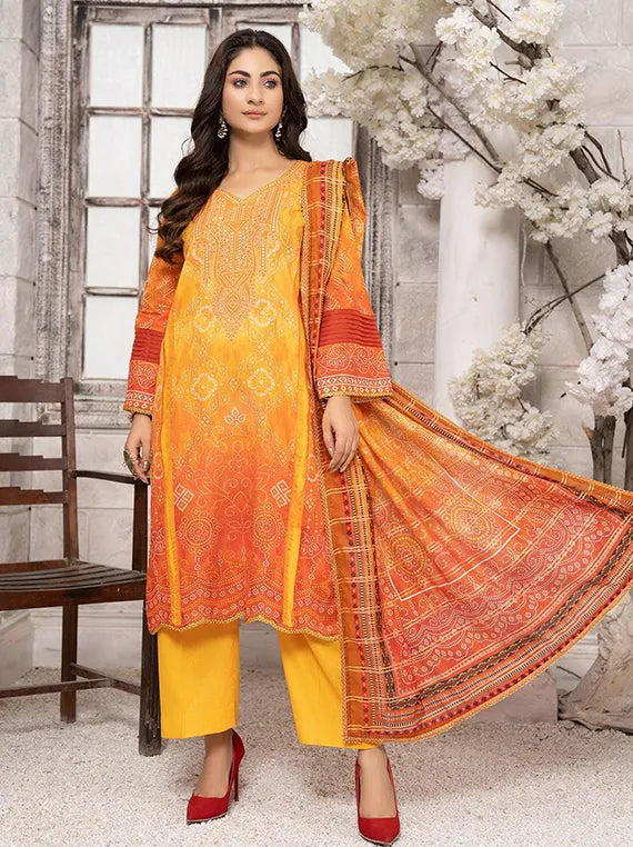 Bin Rafiq Printed Lawn Collection 2024 Vol-02 By Sitara Studio (D-2318)