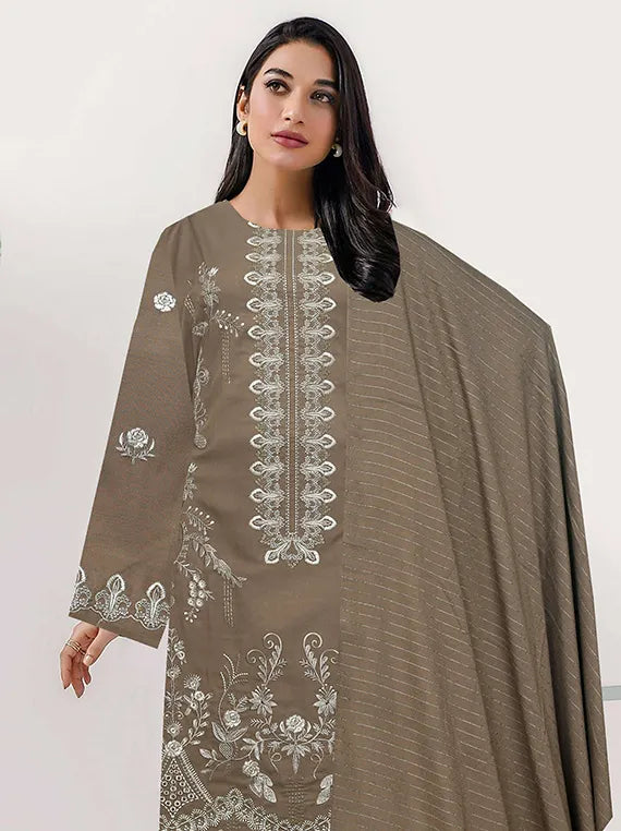 Bin Rashid Embroidered Dhanak Collection 2024 Vol-102 (D-04)