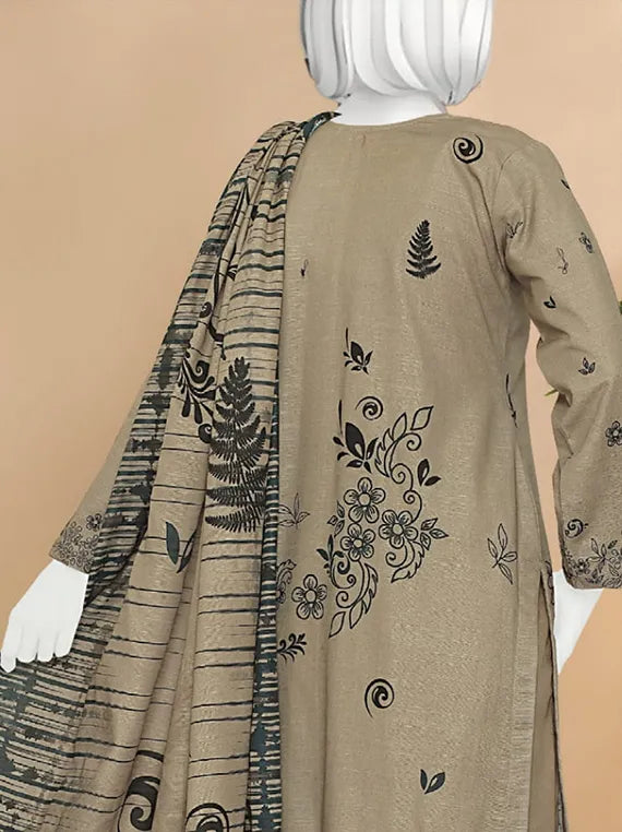 Bindi by ABC Embroidered Printed Khaddar Collection 2025 Vol-02 (D-1190)