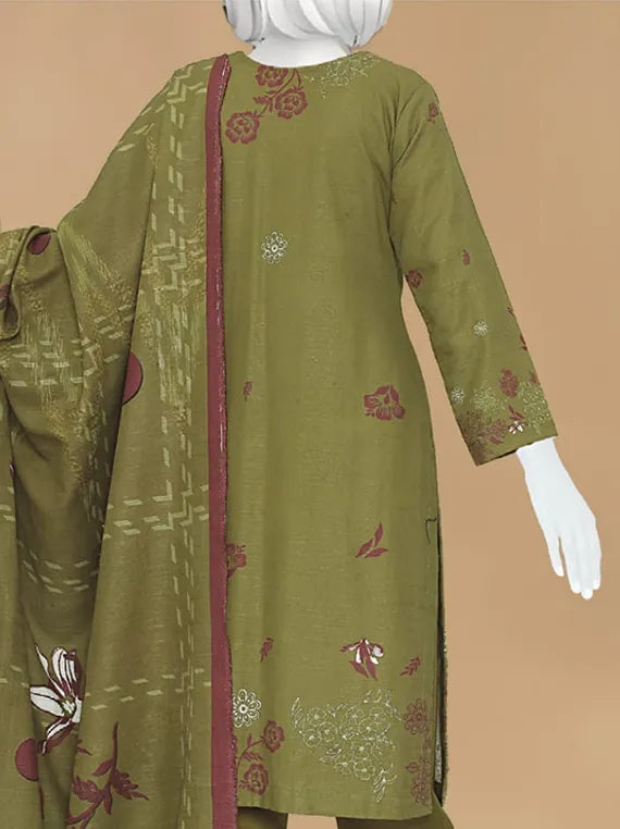 Bindi by ABC Embroidered Printed Khaddar Collection 2025 Vol-02 (D-1192)