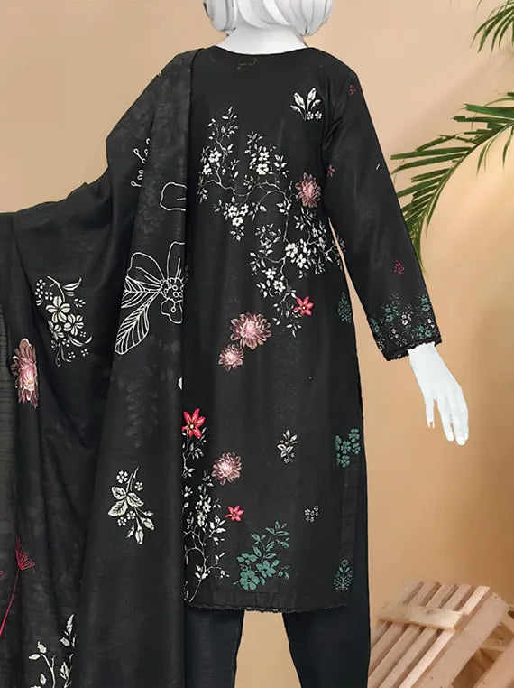 Bindi by ABC Embroidered Printed Khaddar Collection 2025 Vol-02 (D-1194)