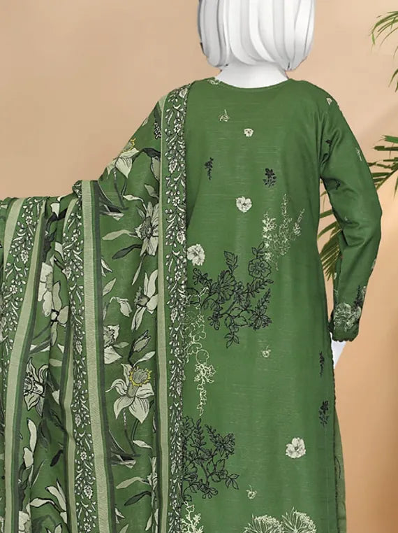 Bindi by ABC Embroidered Printed Khaddar Collection 2025 Vol-02 (D-1198)