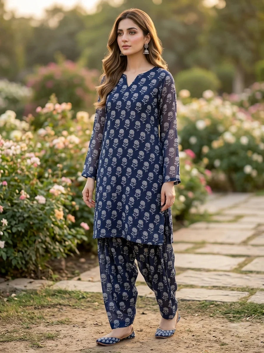 Black And White Printed Lawn Edit 2026 Vol-FA47 (D-14)