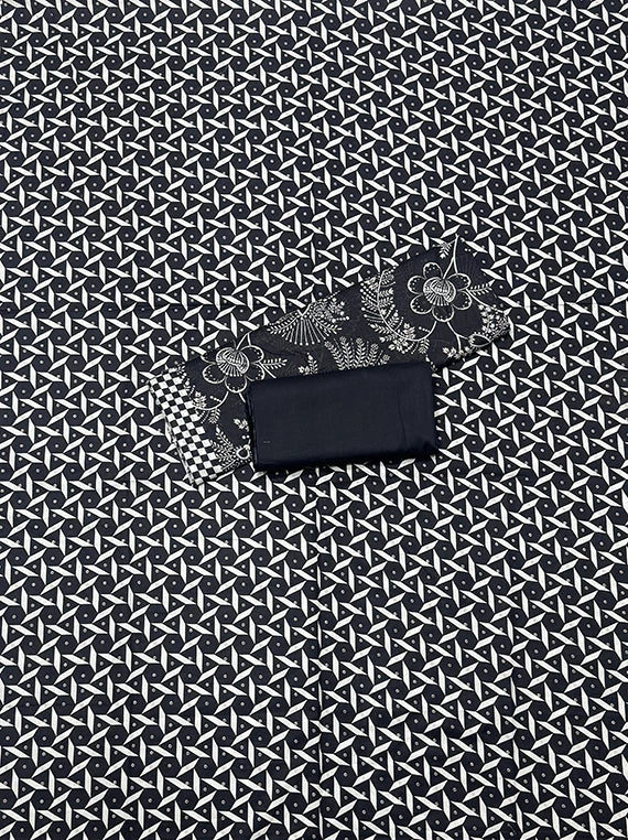 Black and White Printed Lawn Edit 2026 Vol-RL04 (D-10)