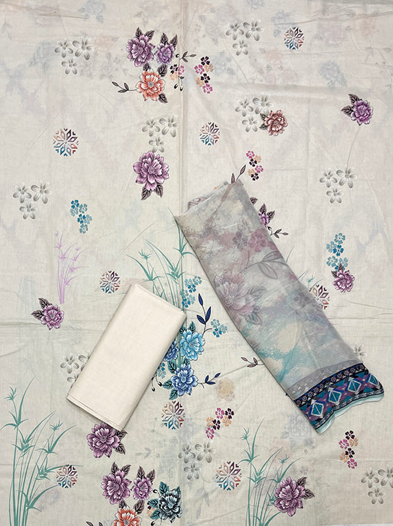 Bloom Digital Printed Lawn Edit25 Vol-CQ17 (CQ17-12)