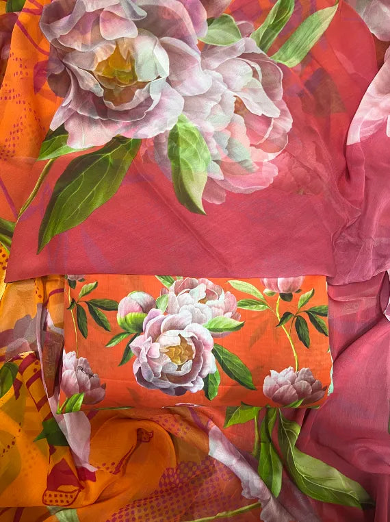 Blooming Summer Elegance Printed Lawn Edit 25 Vol-CT28 (CT28-13)