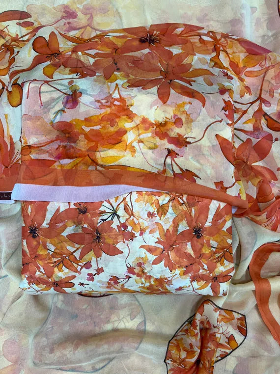 Blooming Summer Elegance Printed Lawn Edit 25 Vol-CT28 (CT28-29)
