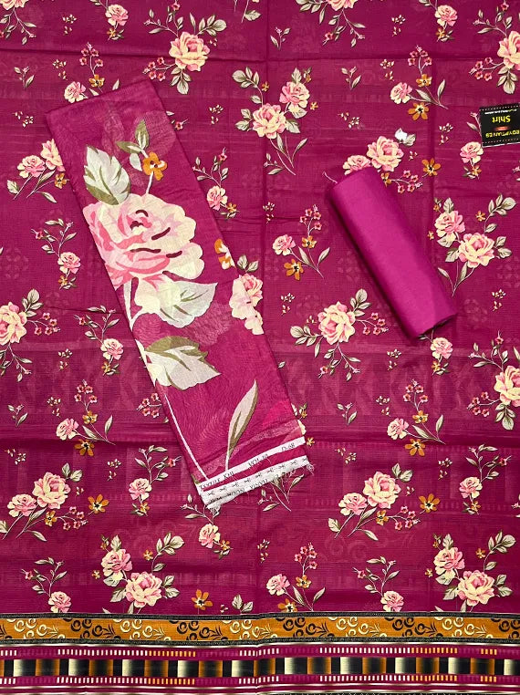 Bloomscape Printed Doriya Lawn Edit25 Vol-CA32 (D-03)