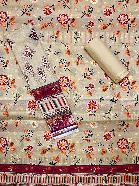 Bloomscape Printed Doriya Lawn Edit25 Vol-CA32 (D-04)