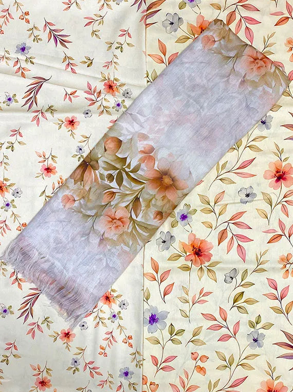 Blossom Charm – Digital Printed Marina Edit 2025 Vol-CT43 (CT43-03)