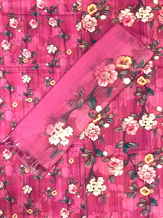 Blossom Charm – Digital Printed Marina Edit 2025 Vol-CT43 (CT43-09)