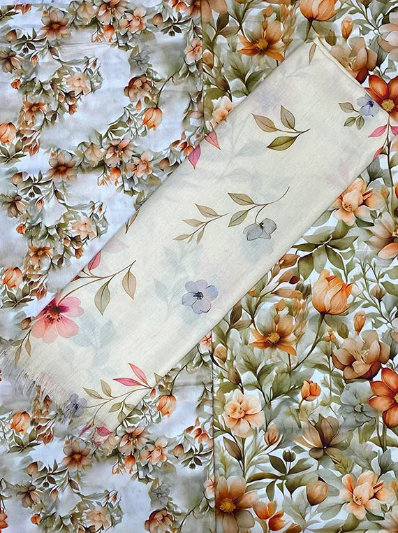 Blossom Charm – Digital Printed Marina Edit 2025 Vol-CT43