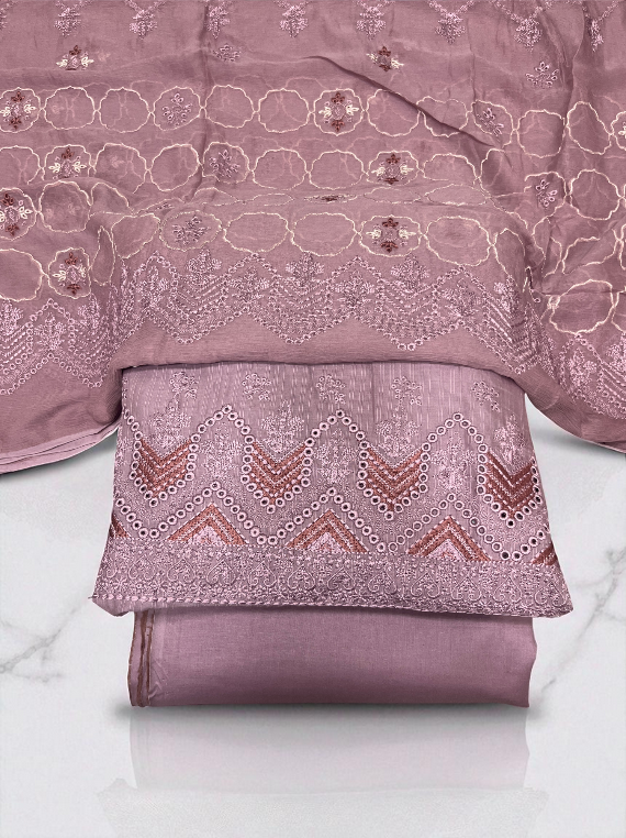Blossom Embroidery Boring Lawn Edit 2025 Vol-25DD20 (25DD20-01)