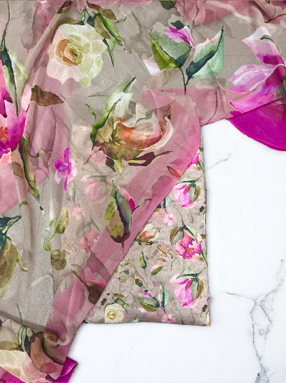 Blossom Glow Printed Lawn Edit25 Vol-CT33 (CT33-02)