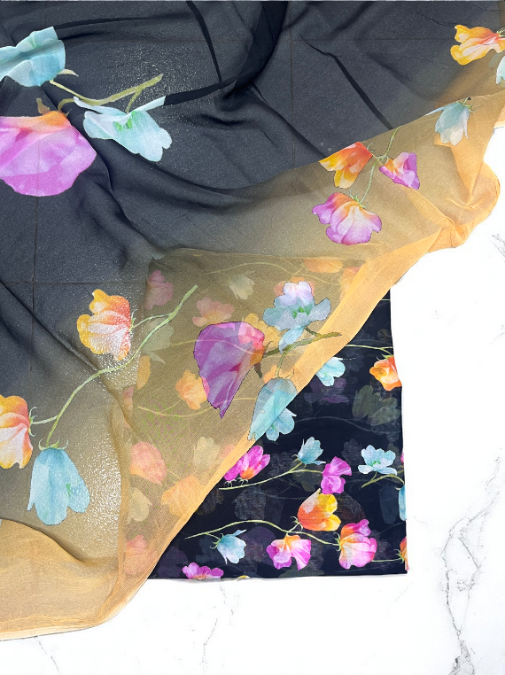Blossom Glow Printed Lawn Edit25 Vol-CT33 (CT33-09)