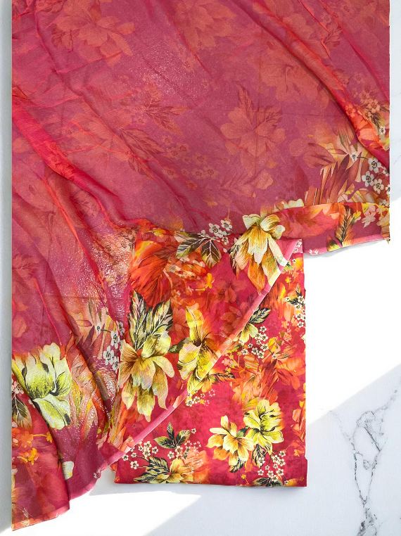 Blossom Glow Printed Lawn Edit25 Vol-CT33 (CT33-11)