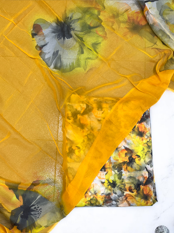 Blossom Glow Printed Lawn Edit25 Vol-CT33 (CT33-14)