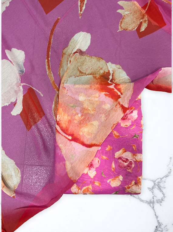 Blossom Glow Printed Lawn Edit25 Vol-CT33 (CT33-16)
