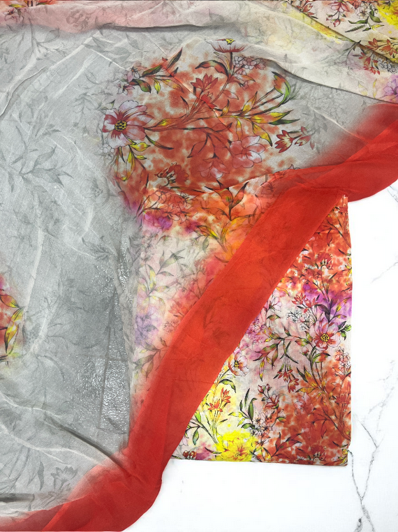 Blossom Glow Printed Lawn Edit25 Vol-CT33 (CT33-19)