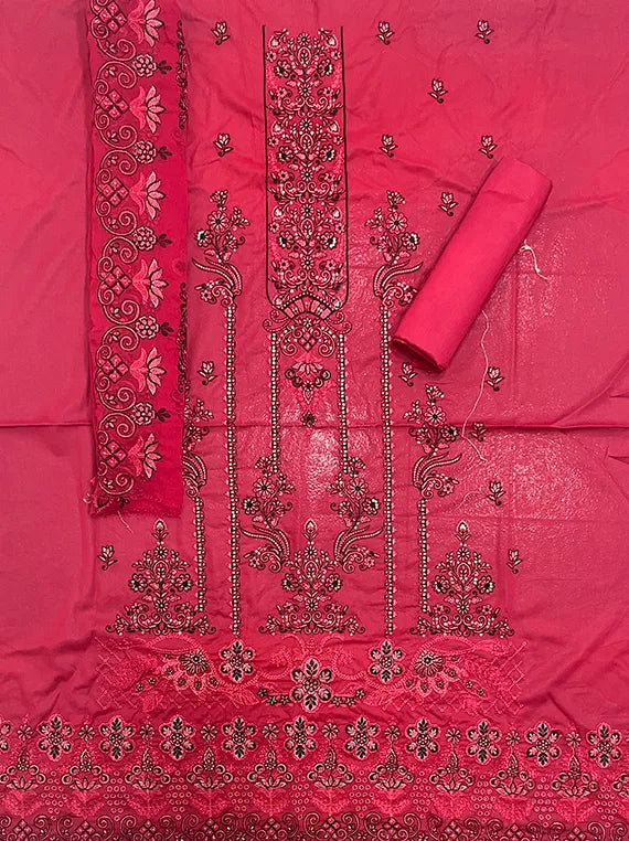 Blossom Luxury Embroidery Lawn Edit25 Vol-25DD18 (D-02)
