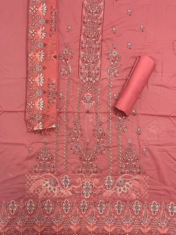 Blossom Luxury Embroidery Lawn Edit25 Vol-25DD18 (D-03)