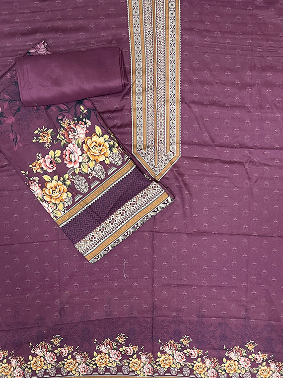 Blossom Printed Linen Shirt Edit25 Vol-CA37 (CA37-03)