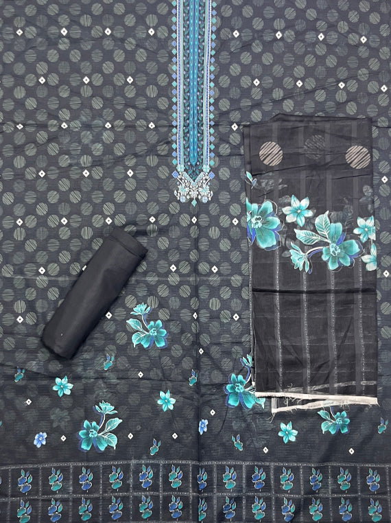 Blossom Vibe Printed Doriya Lawn Edit25 Vol-CQ18 (CQ18-01)