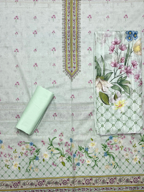 Blossom Vibe Printed Doriya Lawn Edit25 Vol-CQ18 (CQ18-04)