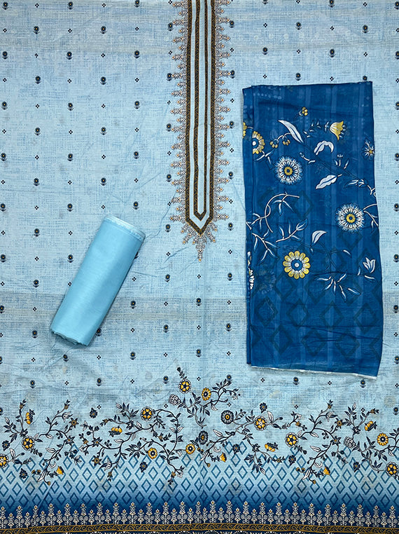 Blossom Vibe Printed Doriya Lawn Edit25 Vol-CQ18 (CQ18-05)