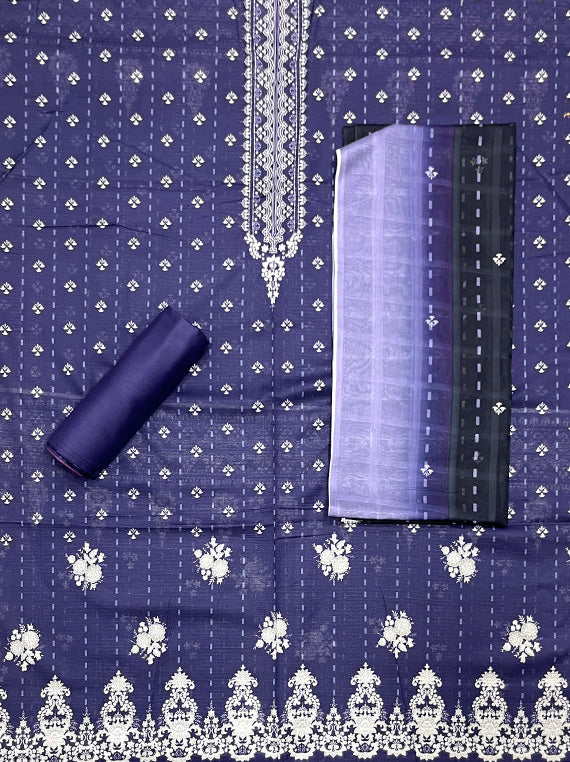 Blossom Vibe Printed Doriya Lawn Edit25 Vol-CQ18 (CQ18-08)