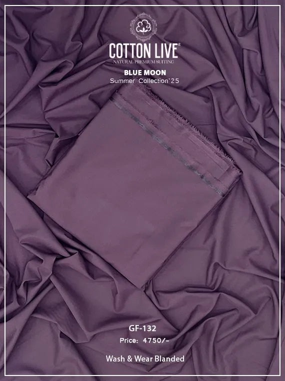 Blue Moon Blanded Wash And Wear Collection 2025 By CottonLive (GF-132-05)