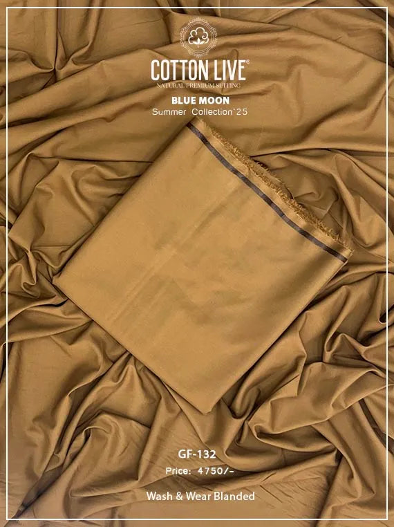 Blue Moon Blanded Wash And Wear Collection 2025 By CottonLive (GF-132-06)