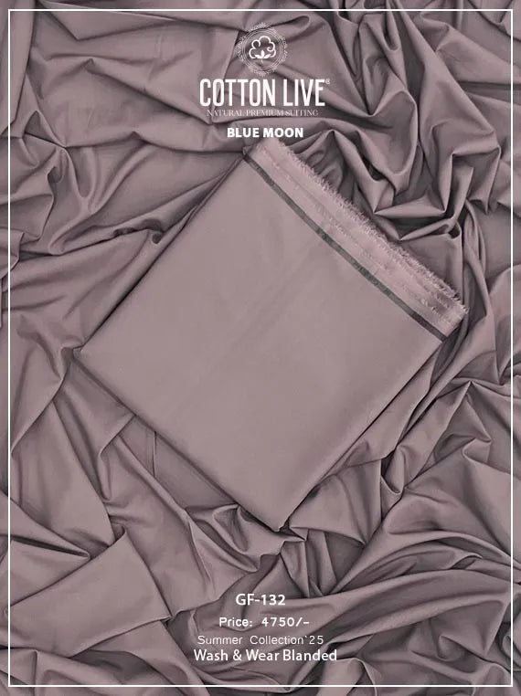 Blue Moon Blanded Wash And Wear Collection 2025 By CottonLive (GF-132-08)