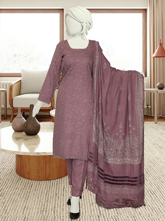 Bnory Printed Dhanak Collection 2025 by ABC (D-04)