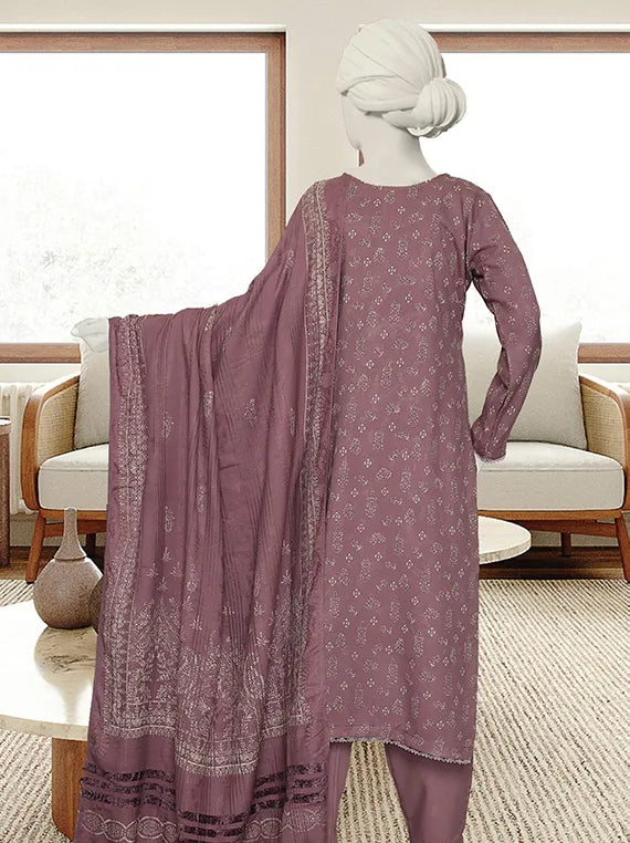 Bnory Printed Dhanak Collection 2025 by ABC (D-04)