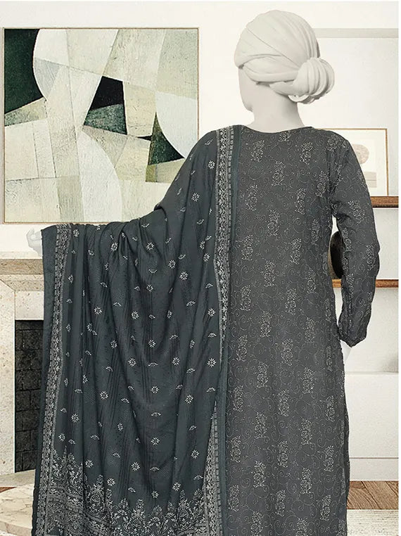 Bnory Printed Dhanak Collection 2025 by ABC (D-05)