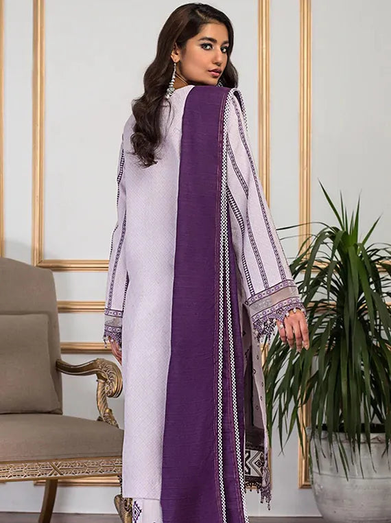 Breathe in Lawn UnStitched Luxe Collection 2025 (AJC22-06 FARIAH)