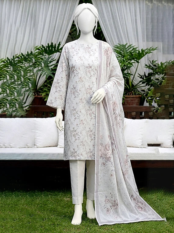 BulBuly by ABC Mother Slub Lawn Collection 2026 (D-02)