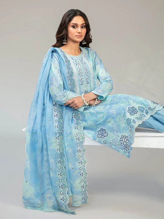 CASCA by Tawakkal Fabrics Embroidered Lawn Collection 2026 (D-2905)