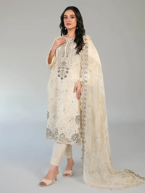 CASCA by Tawakkal Fabrics Embroidered Lawn Collection 2026 (D-2906)