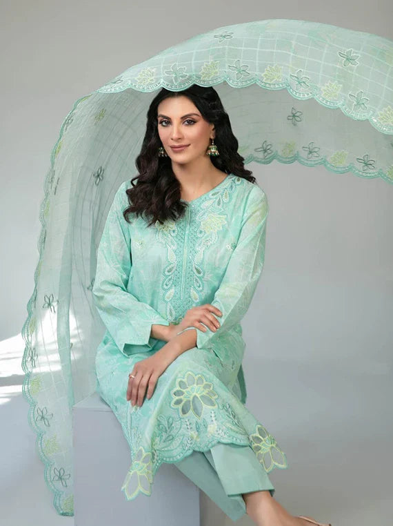 CASCA by Tawakkal Fabrics Embroidered Lawn Collection 2026 (D-2910)