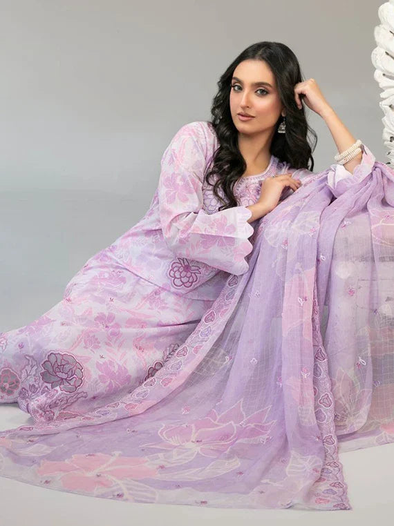 CASCA by Tawakkal Fabrics Embroidered Lawn Collection 2026 (D-2912)